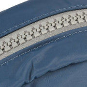 Roka Blue Paddington B Small Sustainable Nylon Crossbody Bag