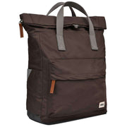 Roka Brown Canfield B Medium Sustainable Nylon Backpack