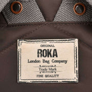 Roka Brown Canfield B Medium Sustainable Nylon Backpack