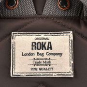 Roka Brown Canfield B Small Sustainable Nylon Backpack