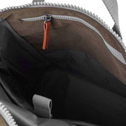 Roka Brown Finchley A Large Sustainable Canvas Backpack
