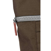 Roka Brown Finchley A Large Sustainable Canvas Backpack