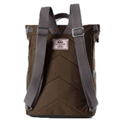 Roka Brown Finchley A Medium Sustainable Canvas Backpack