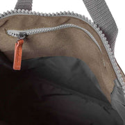 Roka Brown Finchley A Medium Sustainable Canvas Backpack