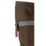 Roka Brown Finchley A Medium Sustainable Canvas Backpack