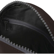 Roka Brown Paddington B Small Sustainable Nylon Crossbody Bag