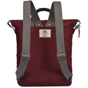 Roka Burgundy Bantry B Medium Sustainable Nylon Backpack