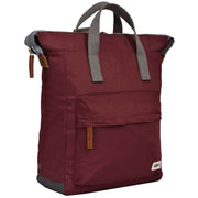 Roka Burgundy Bantry B Medium Sustainable Nylon Backpack