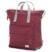 Roka Burgundy Bantry B Small Sustainable Nylon Backpack