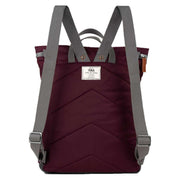 Roka Burgundy Canfield B Large Sustainable Nylon Backpack