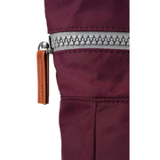 Roka Burgundy Canfield B Large Sustainable Nylon Backpack