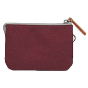 Roka Burgundy Carnaby Medium Sustainable Canvas Wallet