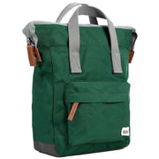 Roka Green Bantry B Medium Sustainable Canvas Backpack