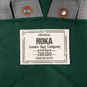 Roka Green Bantry B Medium Sustainable Canvas Backpack