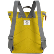 Roka Green Canfield B Medium Sustainable Canvas Flannel Backpack