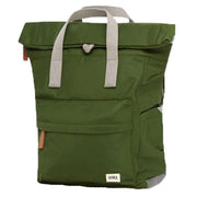 Roka Green Canfield B Medium Sustainable Nylon Backpack