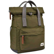 Roka Green Canfield B Medium Sustainable Nylon Backpack