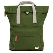 Roka Green Canfield B Small Sustainable Nylon Backpack