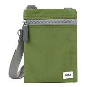 Roka Green Chelsea Sustainable Nylon Pocket Sling Bag
