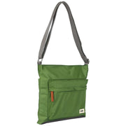 Roka Green Kennington B Medium Sustainable Nylon Cross Body Bag