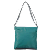 Roka Green Kennington B Medium Sustainable Nylon Cross Body Bag