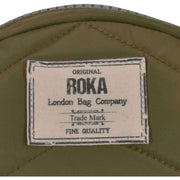 Roka Green Paddington B Small Sustainable Nylon Crossbody Bag