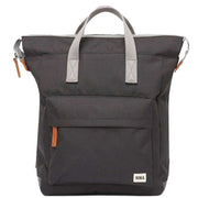 Roka Grey Bantry B Medium Sustainable Canvas Backpack