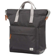 Roka Grey Bantry B Medium Sustainable Canvas Backpack