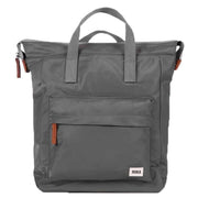 Roka Grey Bantry B Small Sustainable Nylon Backpack