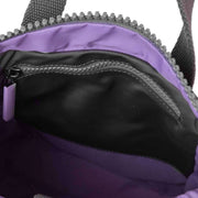 Roka Grey Camden A Small Sustainable Nylon Backpack