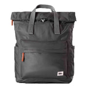 Roka Grey Canfield B Medium Sustainable Nylon Backpack