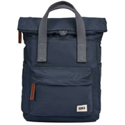 Roka Grey Canfield B Small Sustainable Nylon Backpack