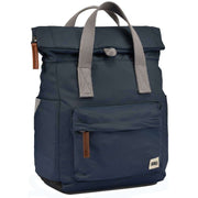 Roka Grey Canfield B Small Sustainable Nylon Backpack