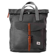 Roka Grey Canfield C Medium Sustainable Nylon Backpack