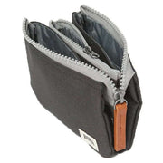 Roka Grey Carnaby Medium Sustainable Canvas Wallet