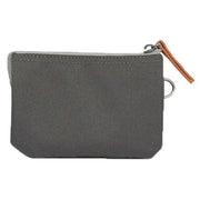 Roka Grey Carnaby Small Sustainable Canvas Wallet
