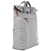 Roka Grey Finchley A Large Sustainable Canvas Backpack
