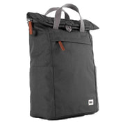 Roka Grey Finchley A Large Sustainable Canvas Backpack