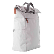 Roka Grey Finchley A Large Sustainable Canvas Backpack