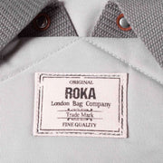 Roka Grey Finchley A Large Sustainable Canvas Backpack
