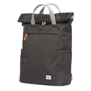 Roka Grey Finchley A Large Sustainable Canvas Backpack