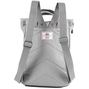 Roka Grey Finchley A Medium Sustainable Canvas Backpack