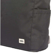 Roka Grey Finchley A Medium Sustainable Canvas Backpack