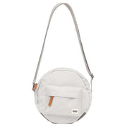 Roka Grey Paddington B Small Sustainable Canvas Cross Body Bag