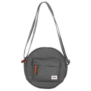 Roka Grey Paddington B Small Sustainable Nylon Crossbody Bag