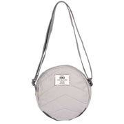 Roka Grey Paddington B Small Sustainable Nylon Crossbody Bag