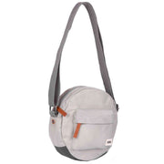 Roka Grey Paddington B Small Sustainable Nylon Crossbody Bag