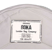 Roka Grey Paddington B Small Sustainable Nylon Crossbody Bag