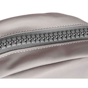 Roka Grey Paddington B Small Sustainable Nylon Crossbody Bag