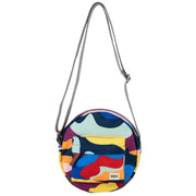 Roka Multi-colour Paddington B Small Sustainable Canvas Camo Crossbody Bag